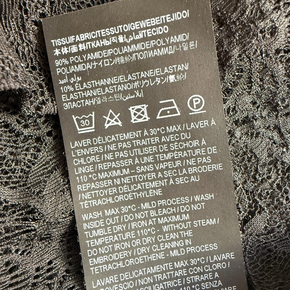 Saint Laurent Lace Mesh Longsleeve Shirt - Picture 2 of 12